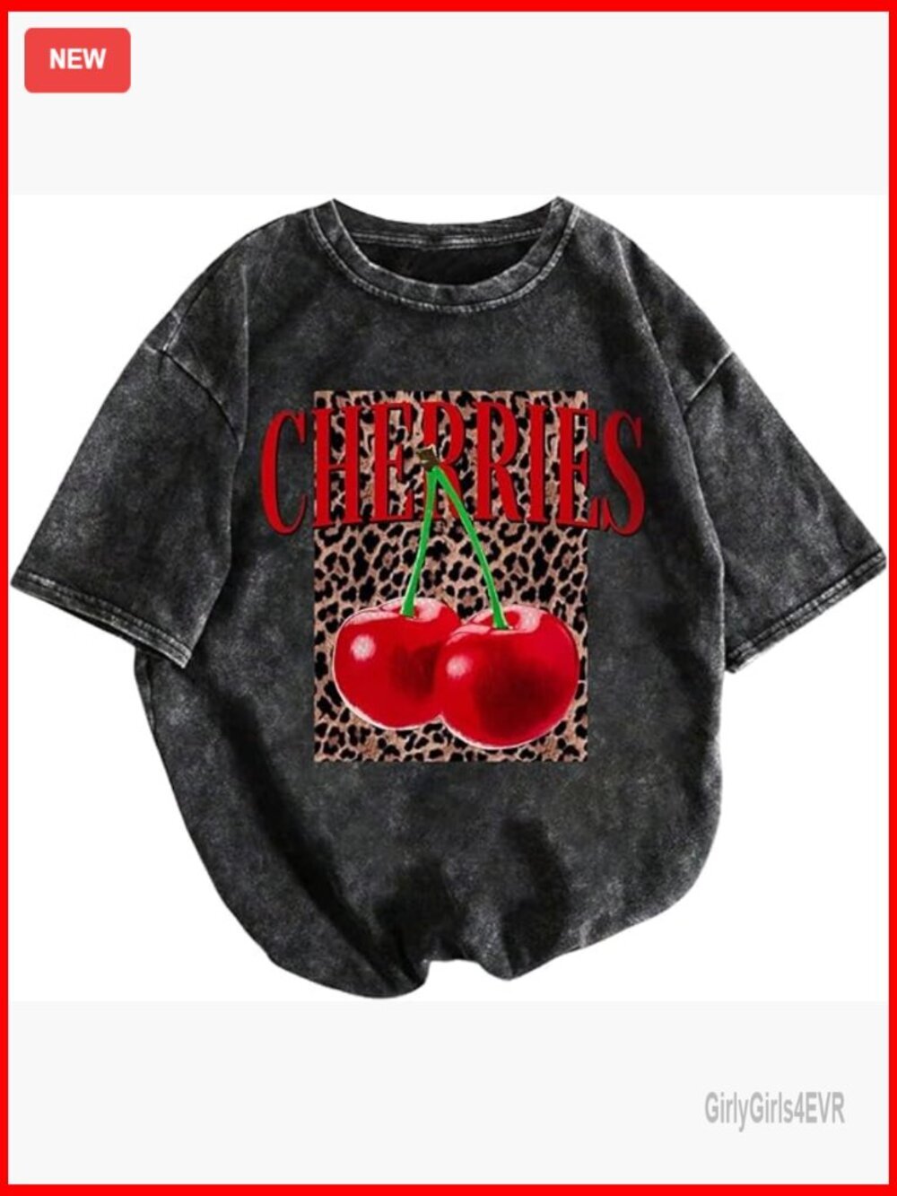 Vintage Crew Neck Short Sleeve T-Shirt Soft Polyester Blend